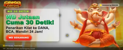 Jackpot Ganesha Fortune Menanti banner